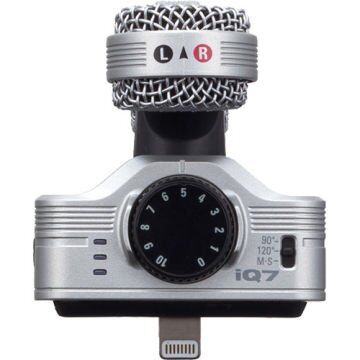 Zoom IQ7 Stereo Kayıt Mikrofonu iPhone/iPad/iPod Uyumlu