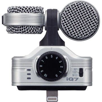 Zoom IQ7 Stereo Kayıt Mikrofonu iPhone/iPad/iPod Uyumlu