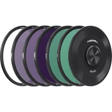 Freewell M2 MAGNETIC QUICK SWAP 5-PACK FILTER ND8, ND64, ND1000, CPL, AND UV 82MM