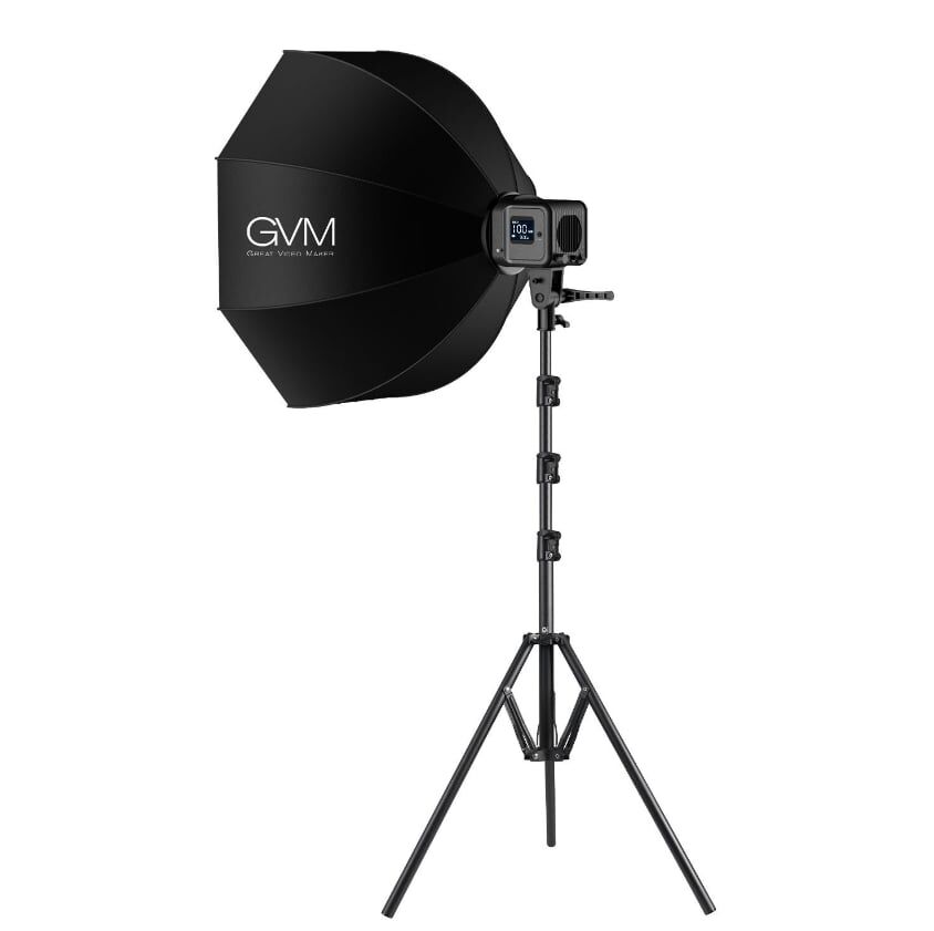 GVM SD80D Bi-Color LED Video Işığı İkili Softbox Set
