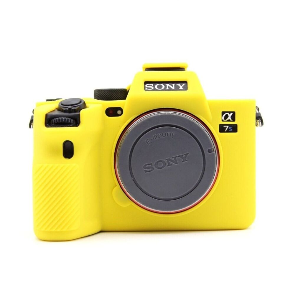 Andoer (Sony A7SIII A7 SIII) İçin Koruyucu Silikon Kılıf (Siyah)