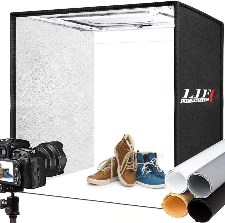 Lifei 70x70 Led Işıklı Ürün Çekim ÇadırıLifei 70x70 Led Işıklı Ürün Çekim ÇadırıLifei 70x70 Led Işıklı Ürün Çekim Çadırı Lifei 70x70 Led Işıklı Ürün Çekim Çadırı