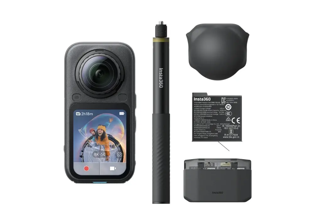 Insta360 X6 Essentials Bundle Aksiyon Kamerası ( Türkiye distrübütörü garantili)