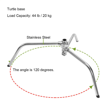 GVM C330 320cm C-Stand & Grip Arm (130cm) Kit (Çelik)