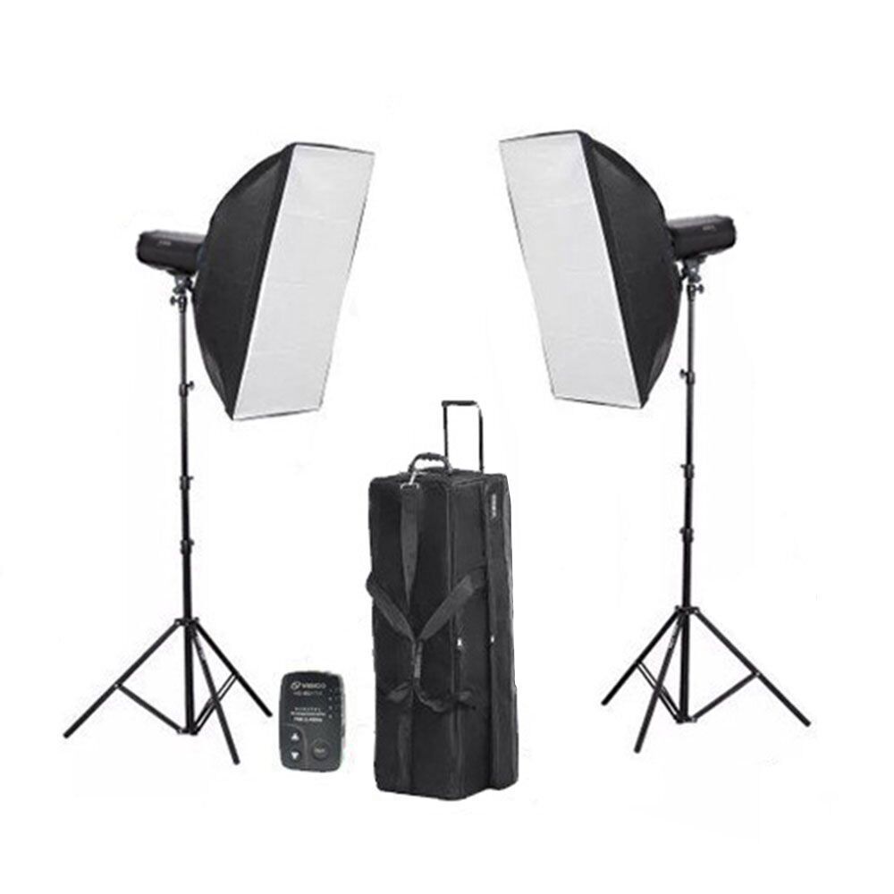 Visico VC-400HH III 2’li Paraflaş Kiti