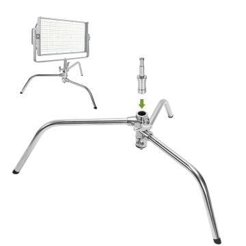 GVM C360 320cm C-Stand & Grip Arm Kit(225cm) (Çelik)