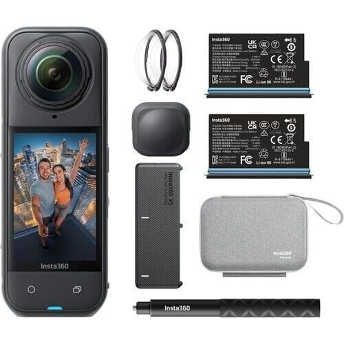 Insta360 X5 Aksiyon Kamerası - Essentials Kit Türkiye Garantili