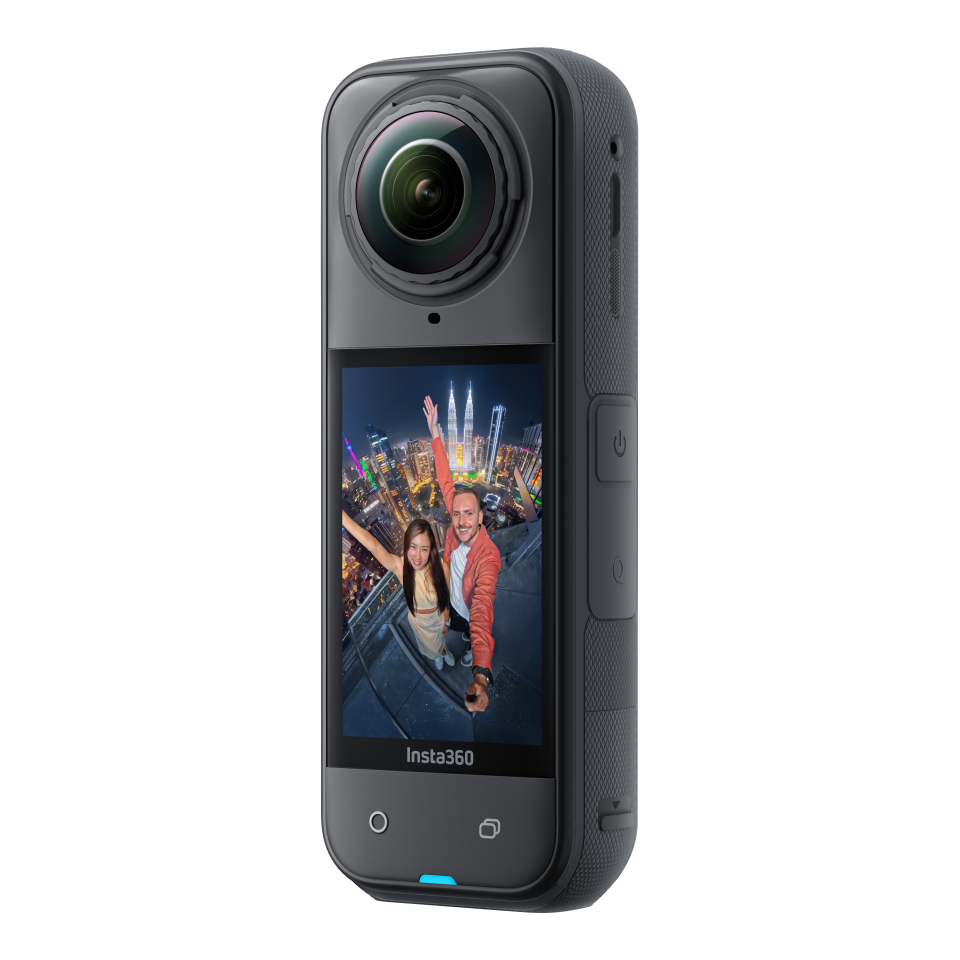 Insta360 X5 Siyah Aksiyon Kamerası - Motosiklet Kiti - Siyah