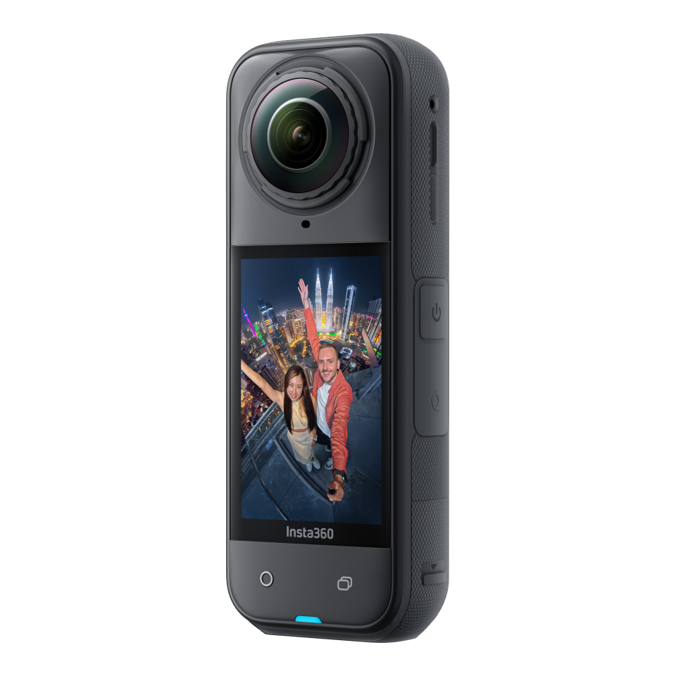 Insta360 X5 Siyah Aksiyon Kamerası - Motosiklet Kiti - Siyah