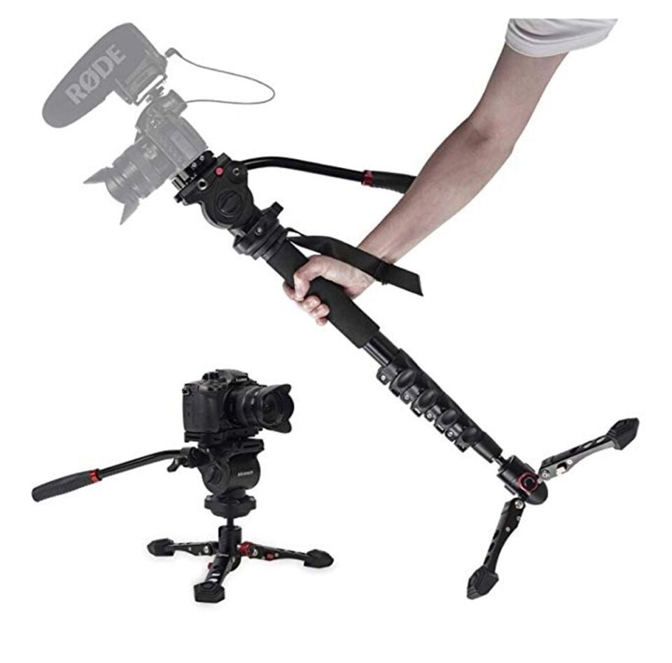 JieYang JY0518B Mandallı Kilit Sistemli Monopod