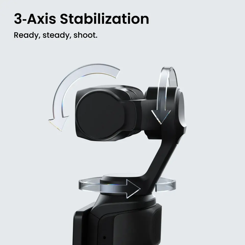 Insta360 Luna Ultra Standard Combo Siyah Gimbal