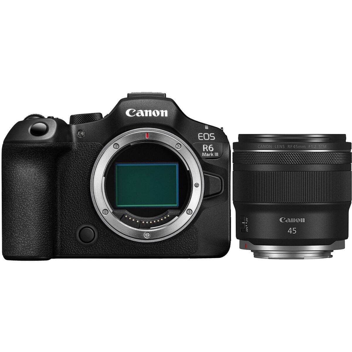 Canon EOS R6 Mark III + Canon RF 45mm f/1.2 STM Lens