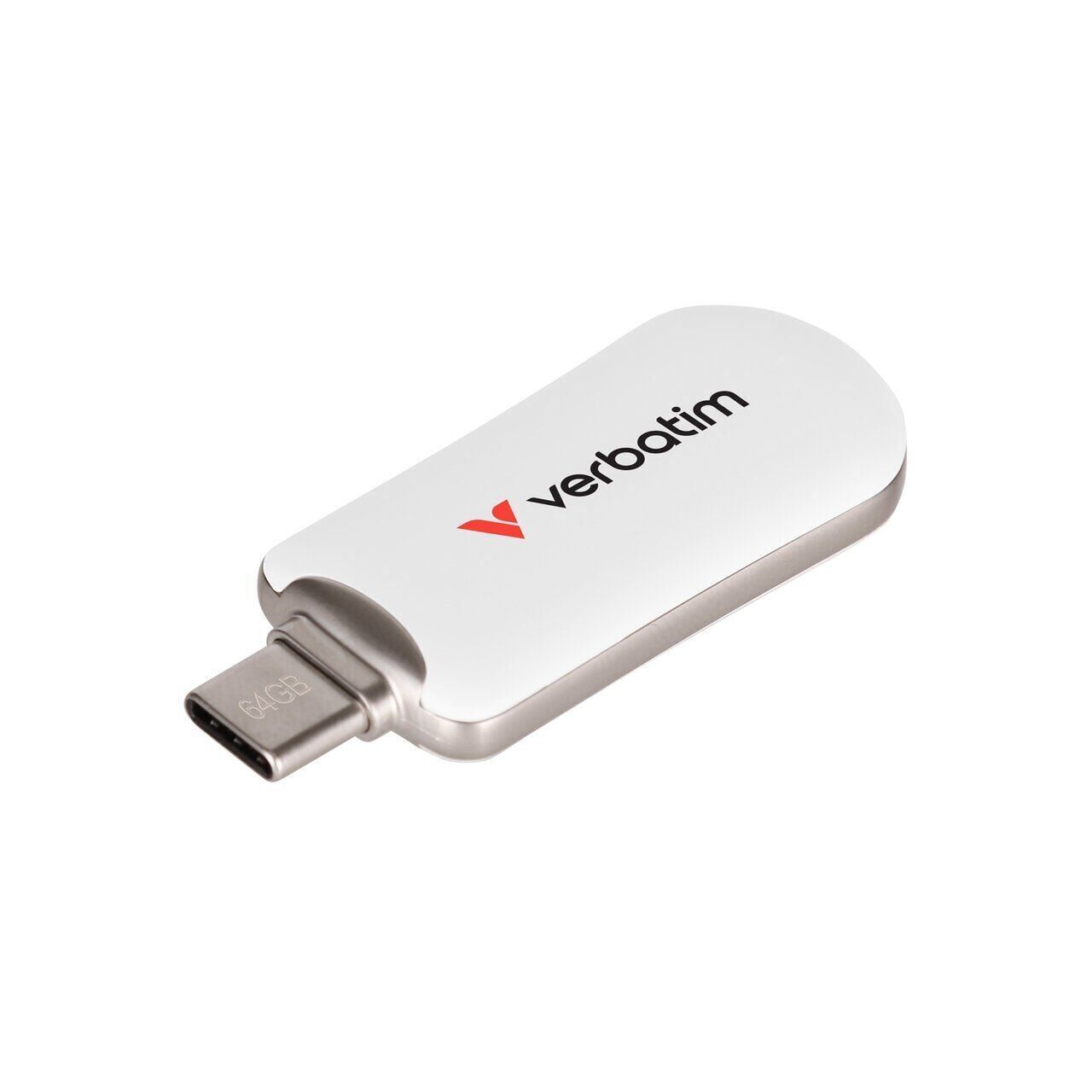 Verbatim 64GB Plectra Usb-C Usb Flash Bellek Beyaz Renk-(30228)
