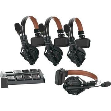Hollyland Solidcom C1 PRO-4S Profesyonel Kablosuz Intercom Sistemi (4 Kullanıcı)