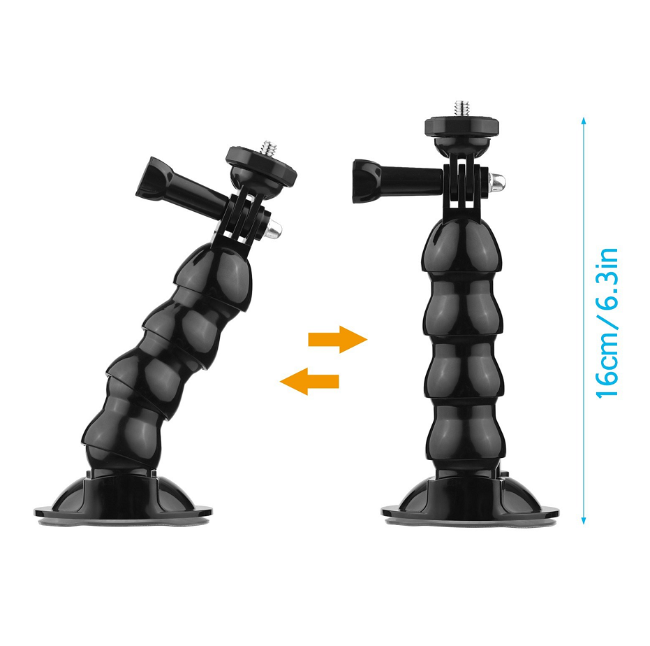 Andoer D11595 Telefon ve Kamera için 16cm Esnek Vantuz