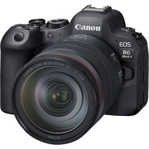 Canon EOS R6 Mark II + 24-105mm Lens Aynasız Fotoğraf Makinesi (Canon Eurasia Garantili)