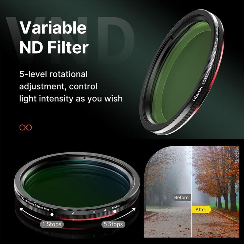 Ulanzi MagFilter 1-5 Stop Variable ND Filtre