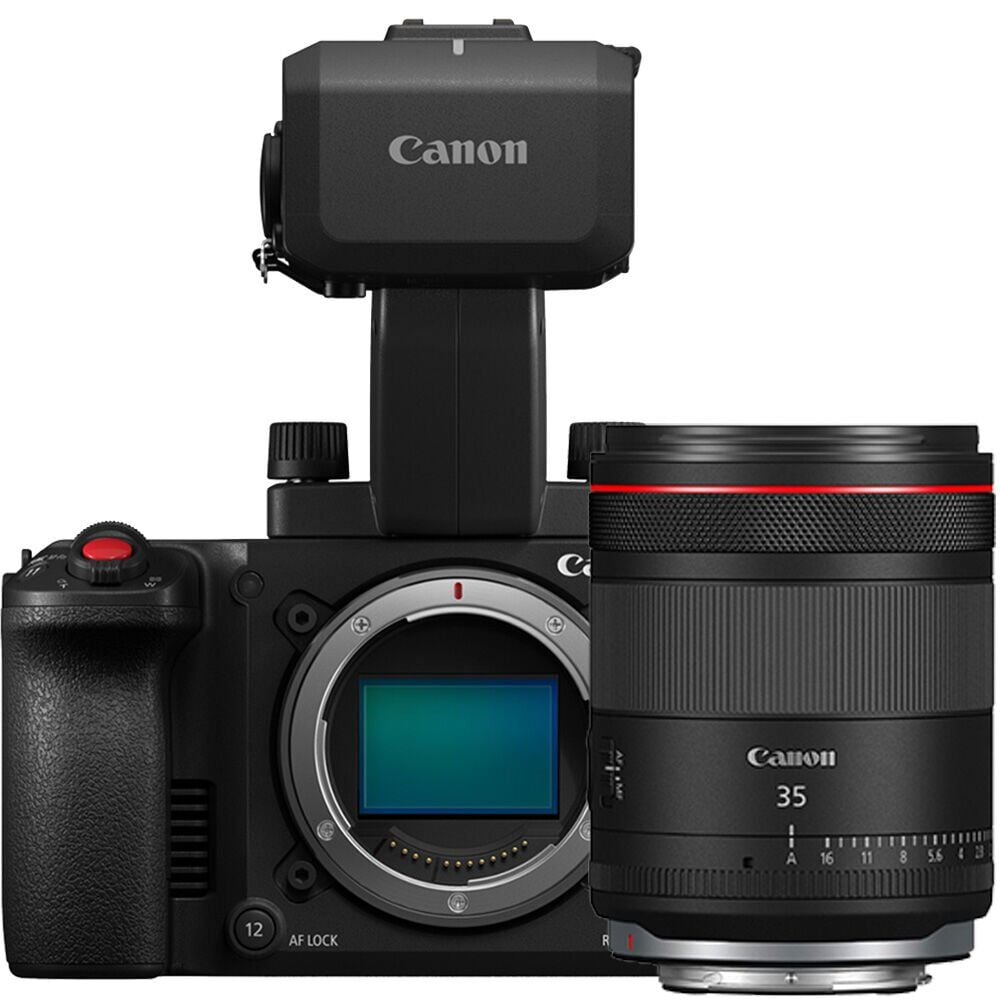 Canon EOS C50 Body + RF 35mm f/1.4 L VCM Lens