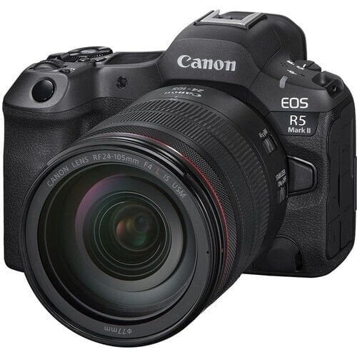 Canon EOS R5 Mark II + 24-105mm Lens Aynasız Fotoğraf Makinesi (Canon Eurasia Garantili)