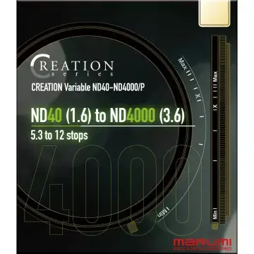 Marumi CREATION Variable ND40-ND4000/P 82 mm