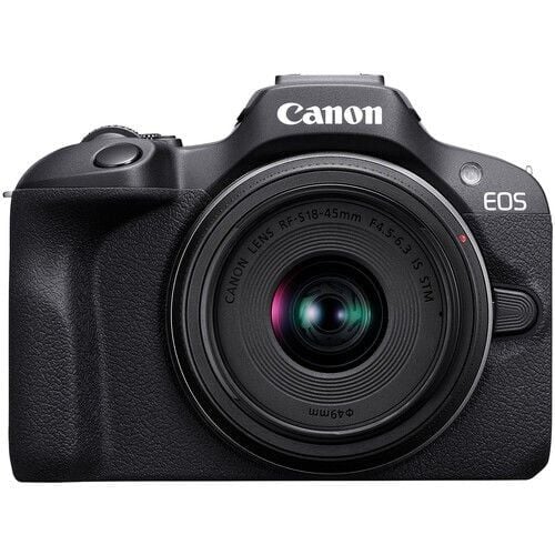 Canon EOS R100 + 18-45mm Lens Kit Aynasız Fotoğraf Makinesi