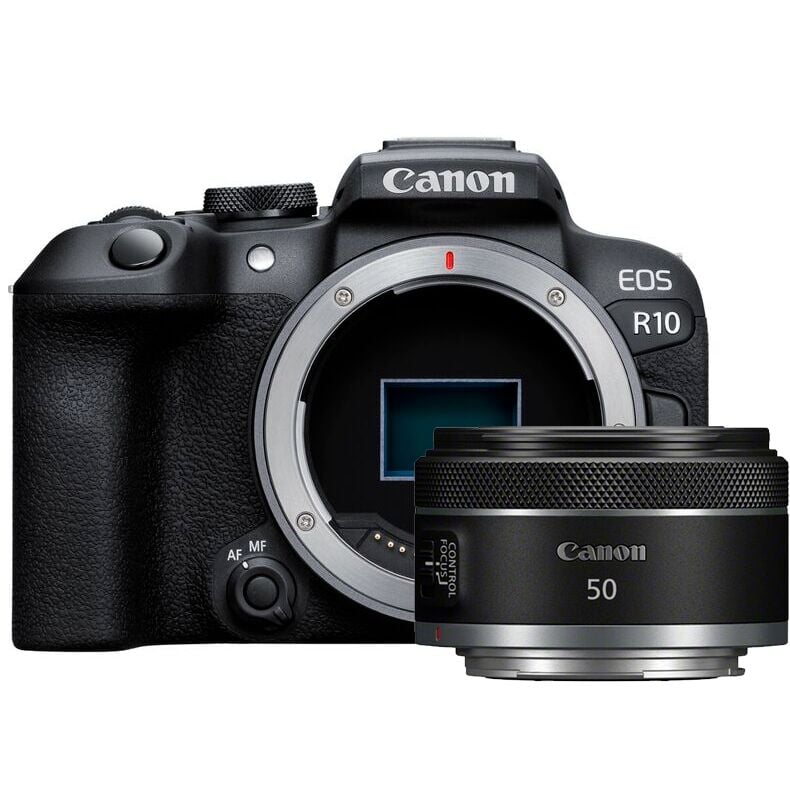 Canon EOS R10 + 50mm Lens Aynasız Fotoğraf Makinesi