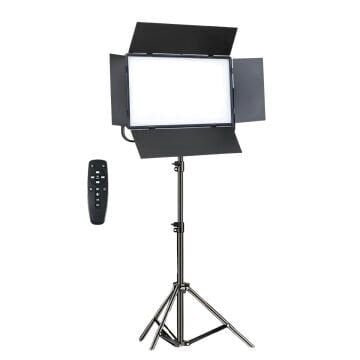 GDX P500C Bicolor Profesyonel Tekli 150W LED Panel Video ve Fotoğraf Stüdyo Işık Seti