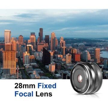 Meike MK-28mm f/2.8 Lens (Micro Four Thirds)