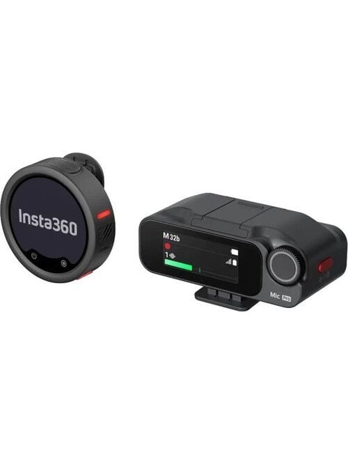 Insta360 Mic Pro Tek Kişilik Kablosuz Mikrofon Seti