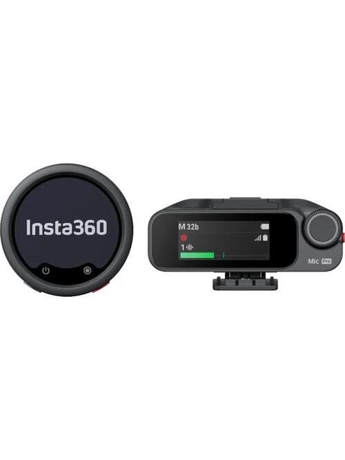 Insta360 Mic Pro Tek Kişilik Kablosuz Mikrofon Seti