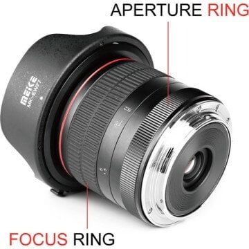 Meike MK-8mm f/3.5 Fisheye Lens (Sony E)