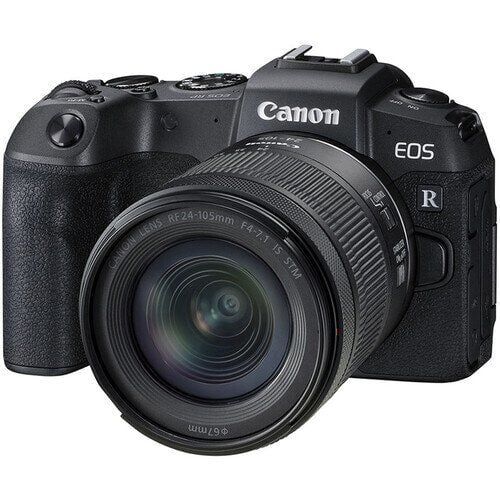 Canon EOS RP 24-105mm f/4-7.1 IS STM + 50mm f/1.8 STM Lens