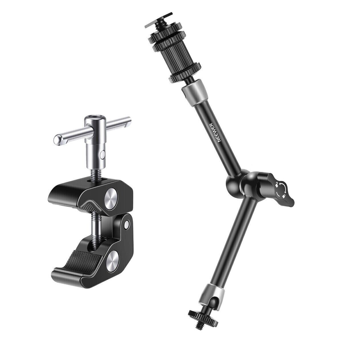 Neewer ST-20 11'' 28cm 1/4'' Vidalı Magic Arm & Yengeç Clamp
