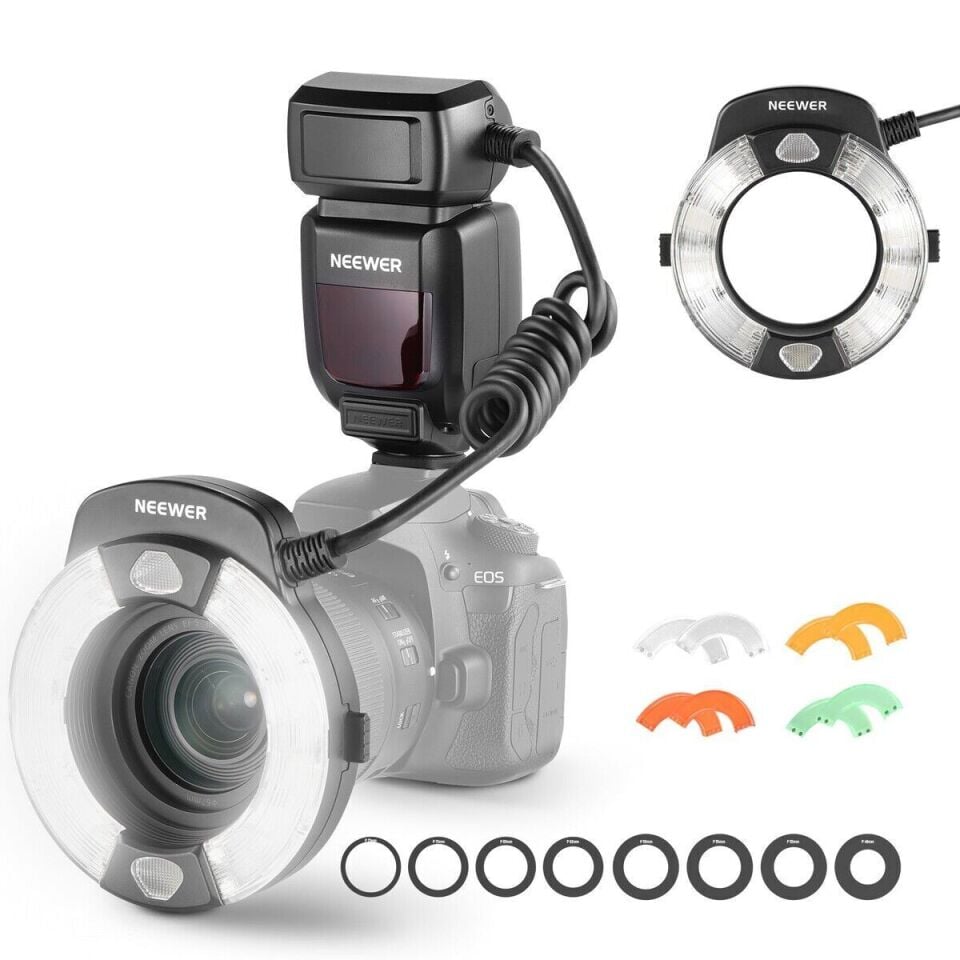 Neewer RF1-C 76W Makro Ring Flaş