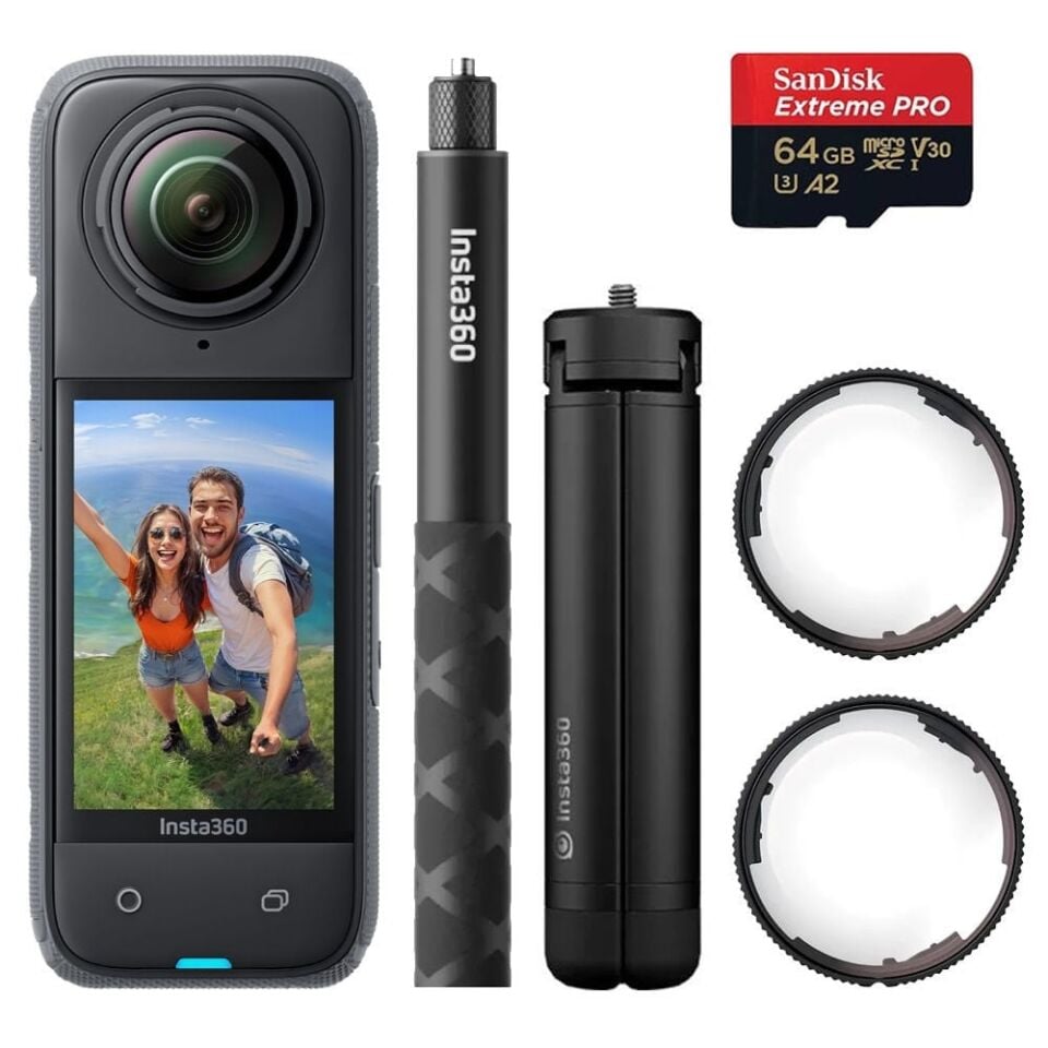 Insta360 X4 Aksiyon Kamerası - Sanal Tur Kiti