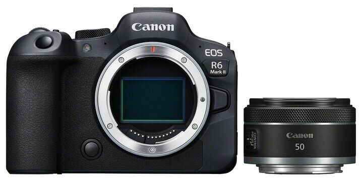 Canon EOS R6 Mark II Body + RF 50mm 1.8 STM Lens