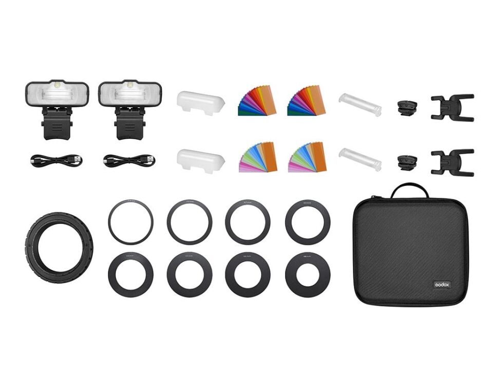 Godox MF12 Makro Flaş İkili Kit Sony Uyumlu