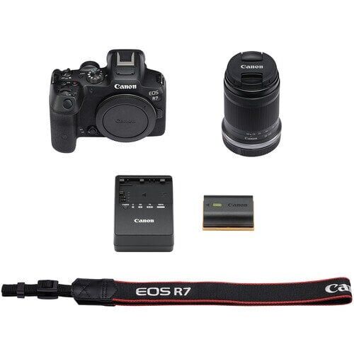 Canon EOS R7 18-150mm Lens + EF-EOS R Adaptör