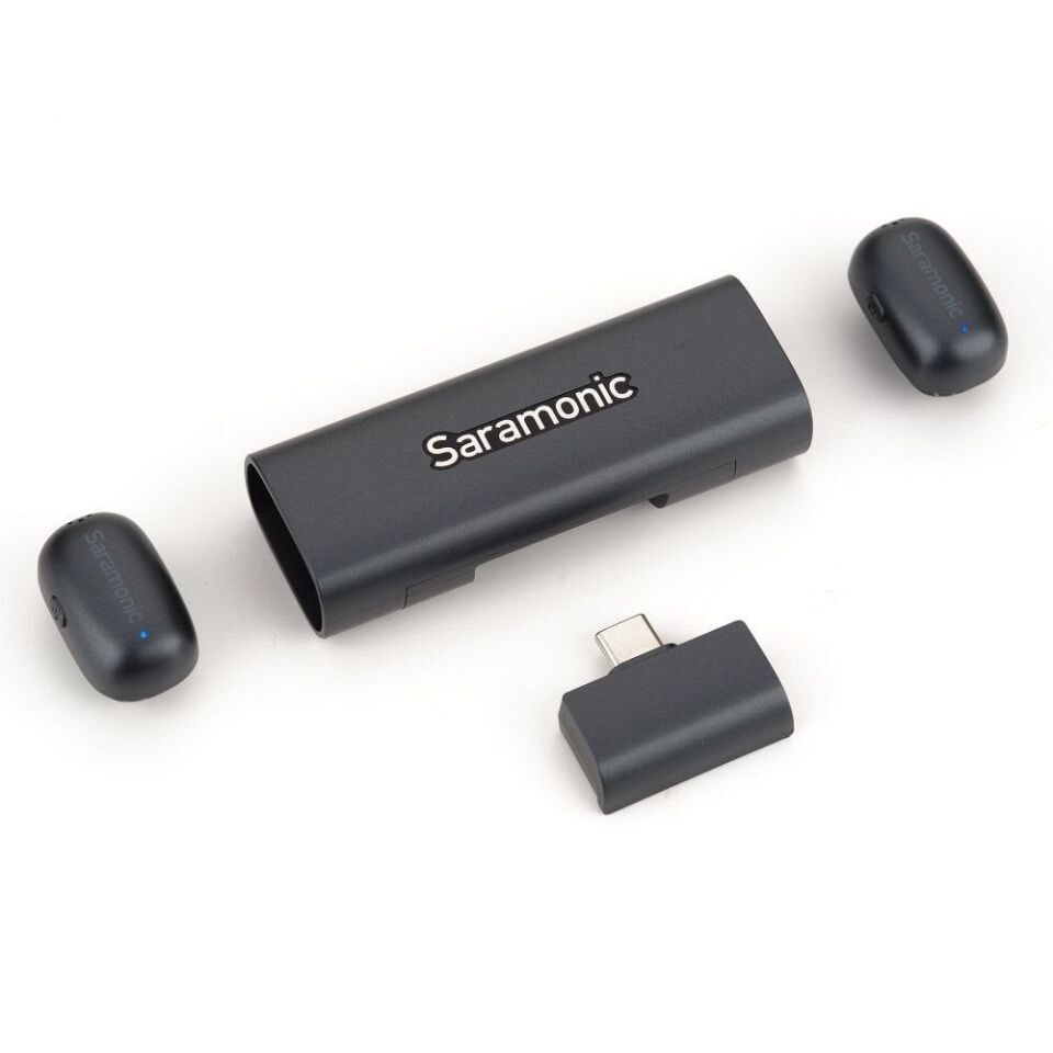 Saramonic Air SE-01 Type-C 2 Kişilik Kablosuz Yaka ve El Mikrofonu