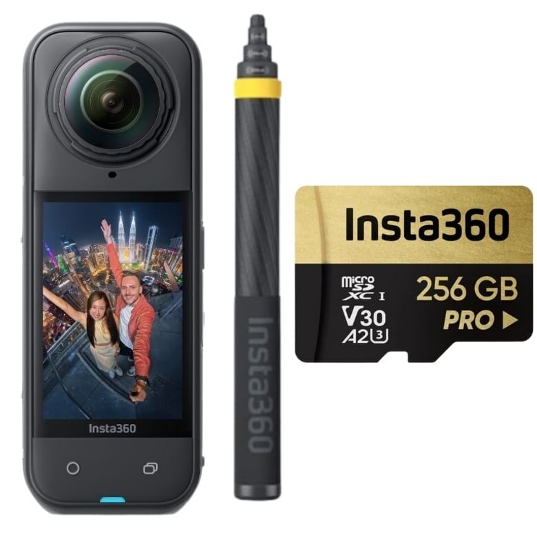 Insta360 X5 Aksiyon Kamerası - No Drone No Problem Kit