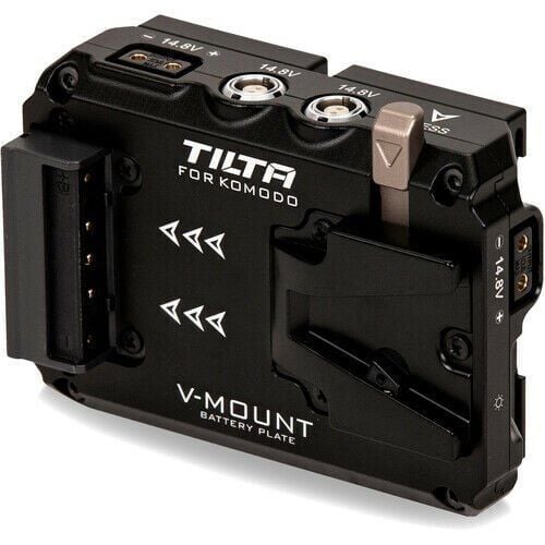 Tilta Dual Canon Bp To V Mount Adapter Battery Plate For Red Komodo - Black Ta-T08-Bpv-B