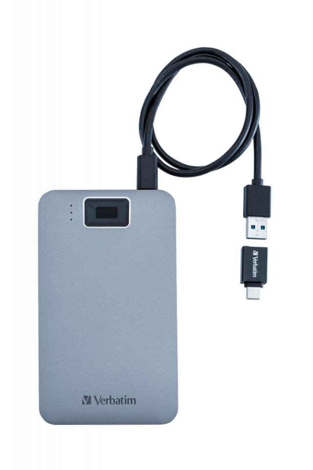 Verbatim 53652 V EXE FP HDD USB 3.2 Gen1/USB-C 1TB Gr.