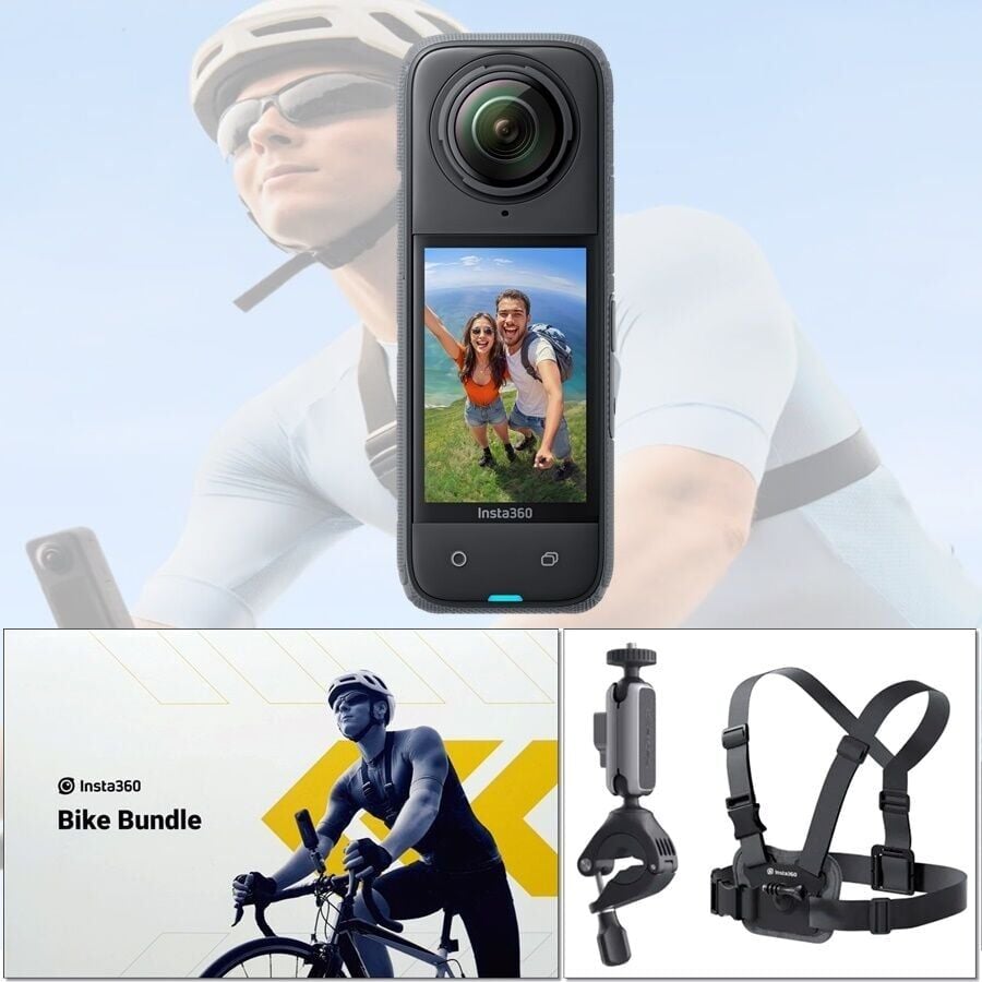 Insta360 X4 Aksiyon Kamerası - Bisiklet Kiti