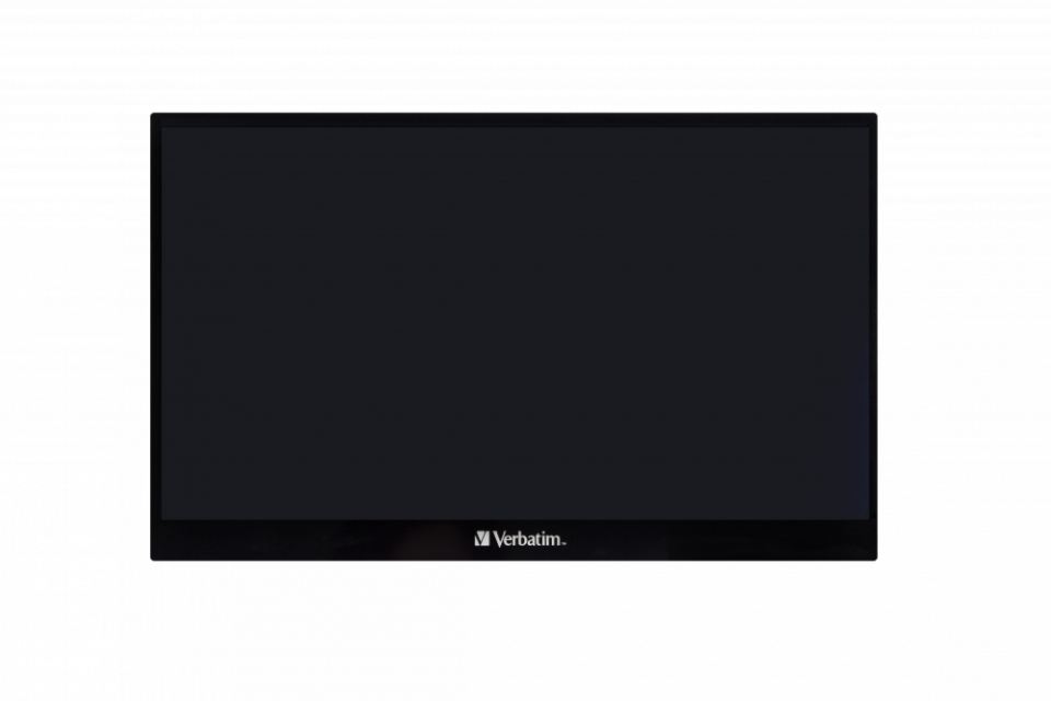 Verbatim Taşınabilir Monitör Dokunmatik 173 1080P Usb-C Metal Kasa-(49593)