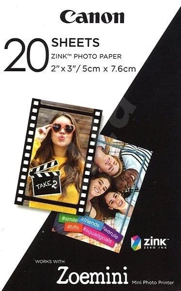 Canon Zink Paper ZP-2030 50 Adet Fotoğraf Kağıdı