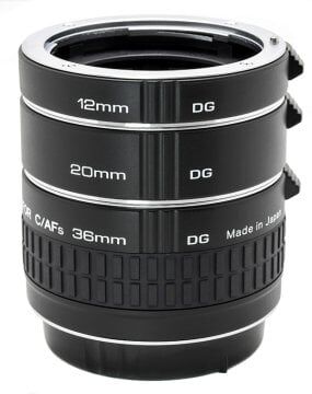 Kenko DG Extension Tüp Üçlü Set Canon Uyumlu