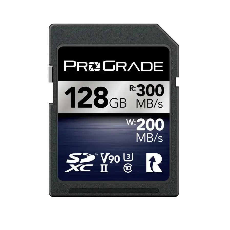 ProGrade Digital 128GB SDXC UHS-II V90 Iridium SD Hafıza Kartı