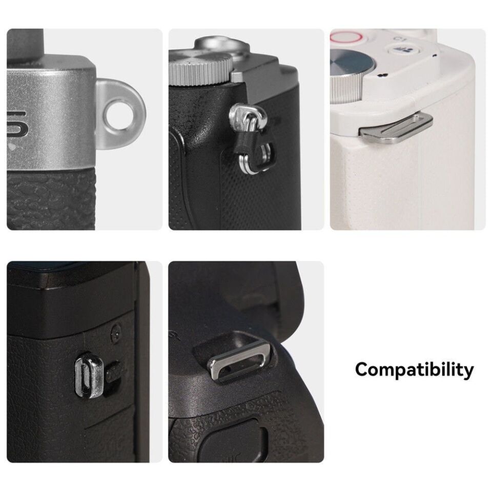 SmallRig 5057 Evrensel Örgülü Omuz Askısı (Gri)
