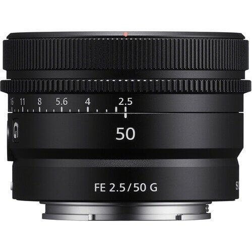 Sony FE 50mm f/2.5 G Lens