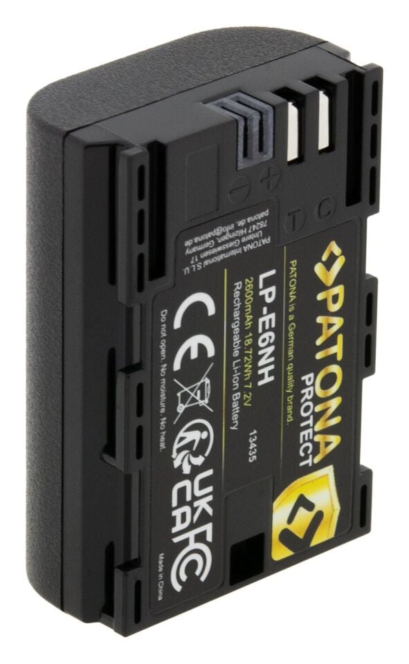 Patona 13435 Canon LP-E6NH Protect Batarya